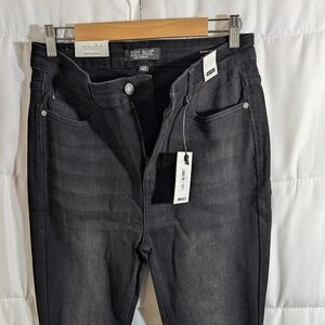Judy Blue Charcoal Denim Skinny Jeans 13/31 Long